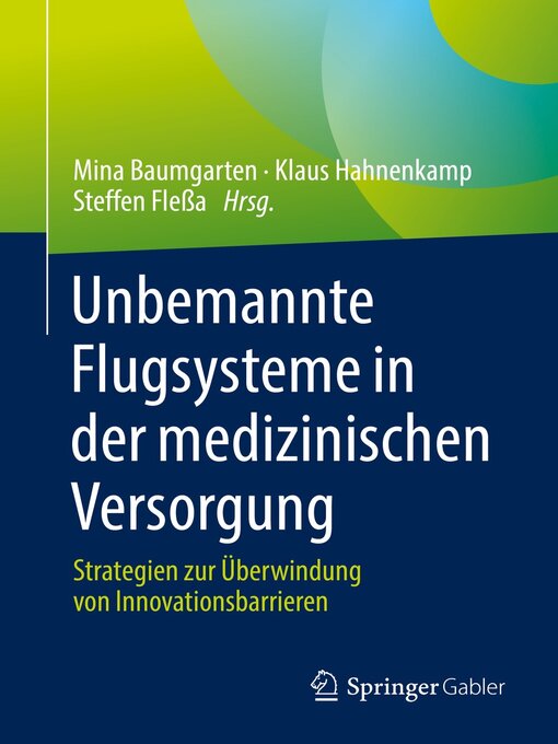 Title details for Unbemannte Flugsysteme in der medizinischen Versorgung by Mina Baumgarten - Available